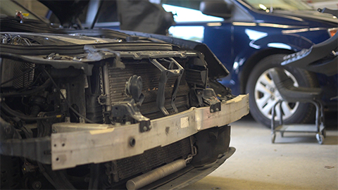 Collision Repair at L-M Body Shop in Kirkland